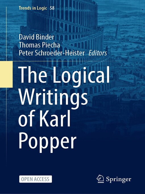 Title details for The Logical Writings of Karl Popper by David Binder - Available